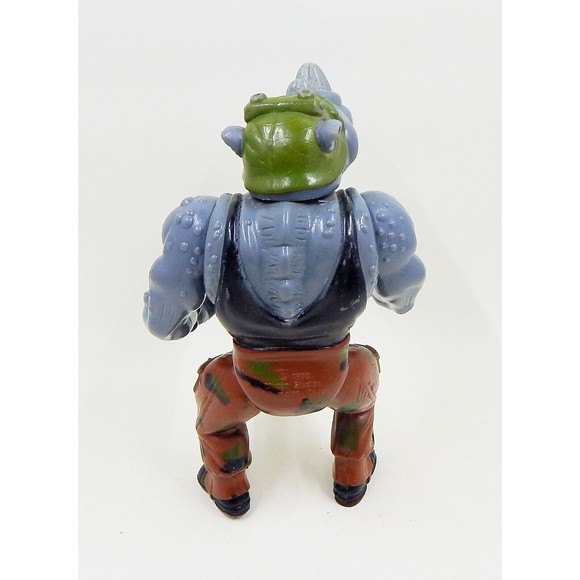 TMNT Rocksteady Rhino 1988 Mirage Studios Playmates Action Figure Turtle - Picture 5 of 11